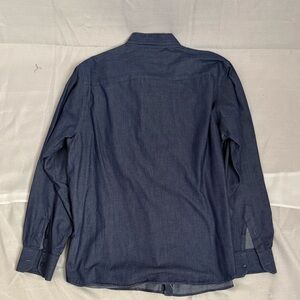 Men's Casual Button Down Shirt - Blue